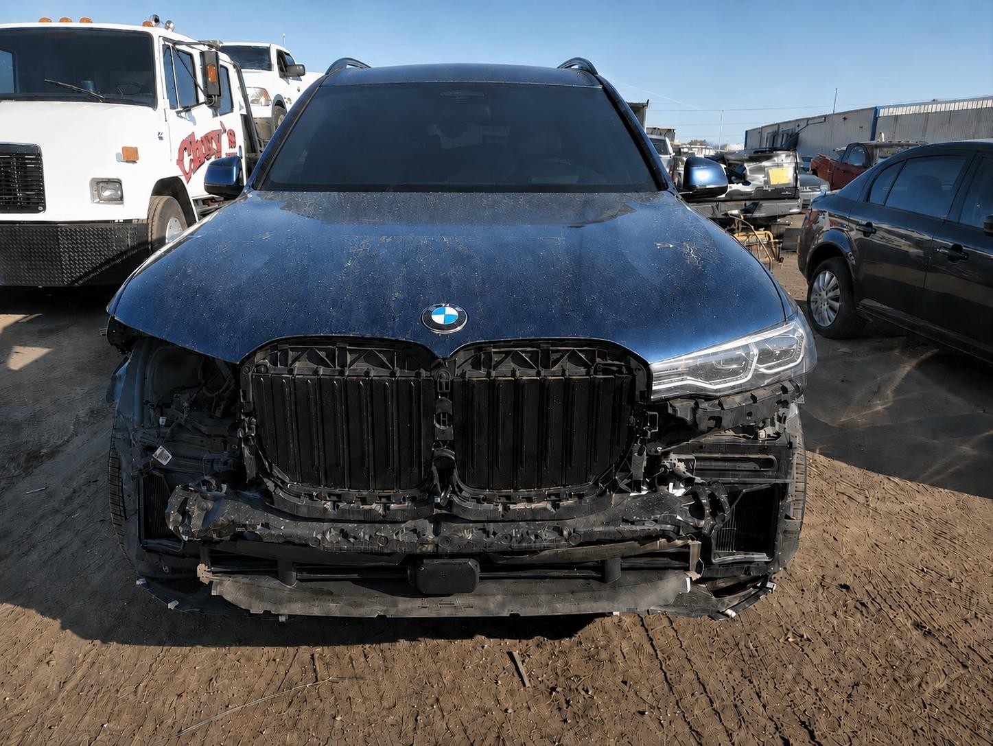 BMW X7 2022 Blue vin: 5UXCW2C05N9J28917